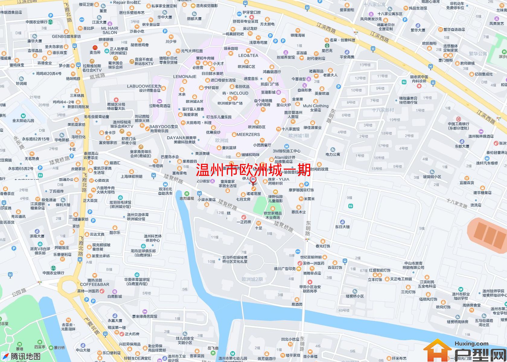 欧洲城一期小区 - 户型网