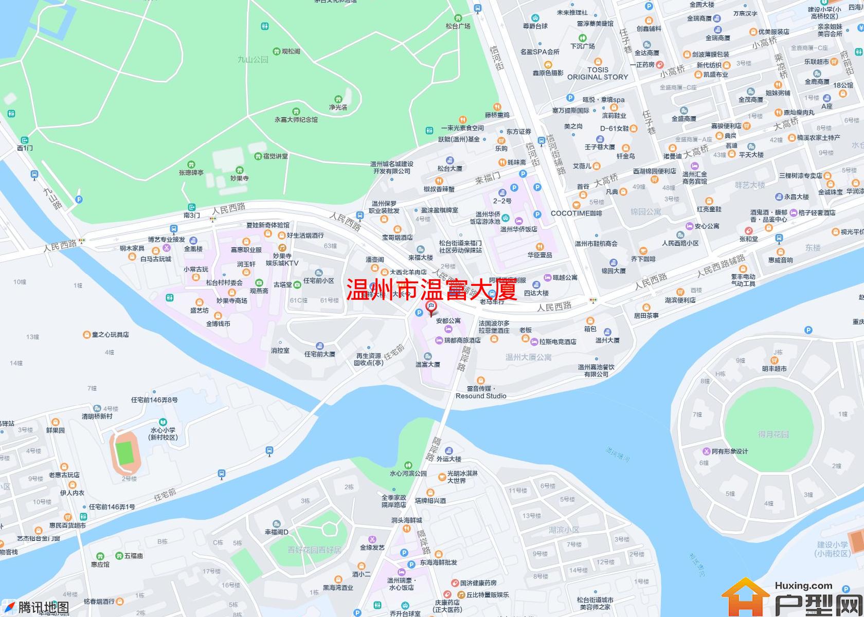 温富大厦小区 - 户型网