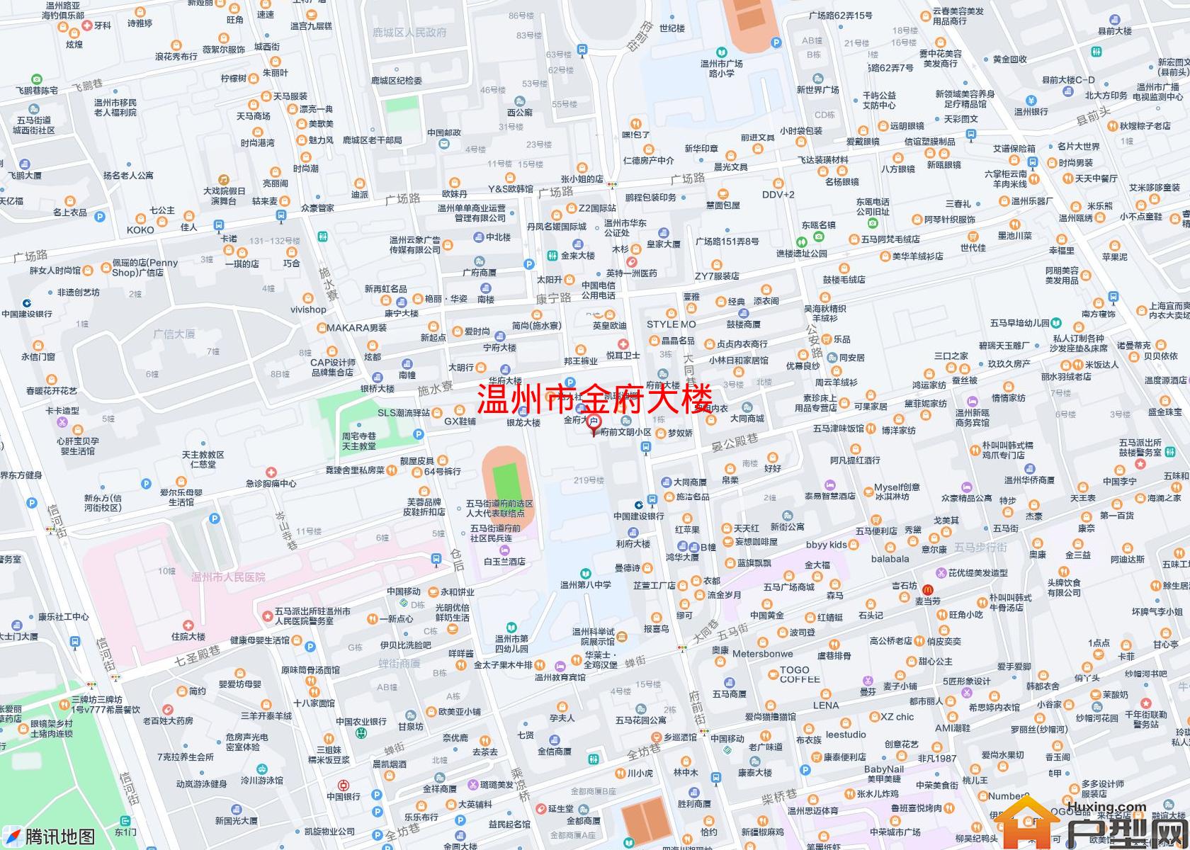 金府大楼小区 - 户型网