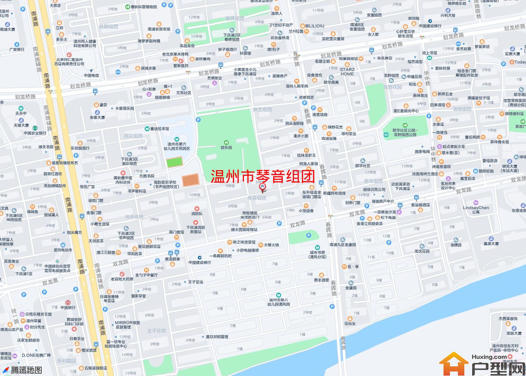 琴音组团小区 - 户型网