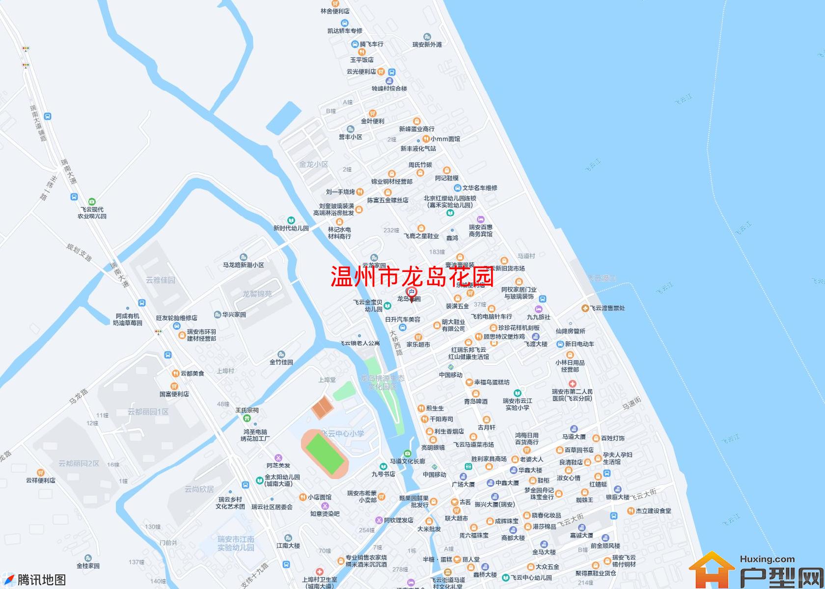 龙岛花园小区 - 户型网