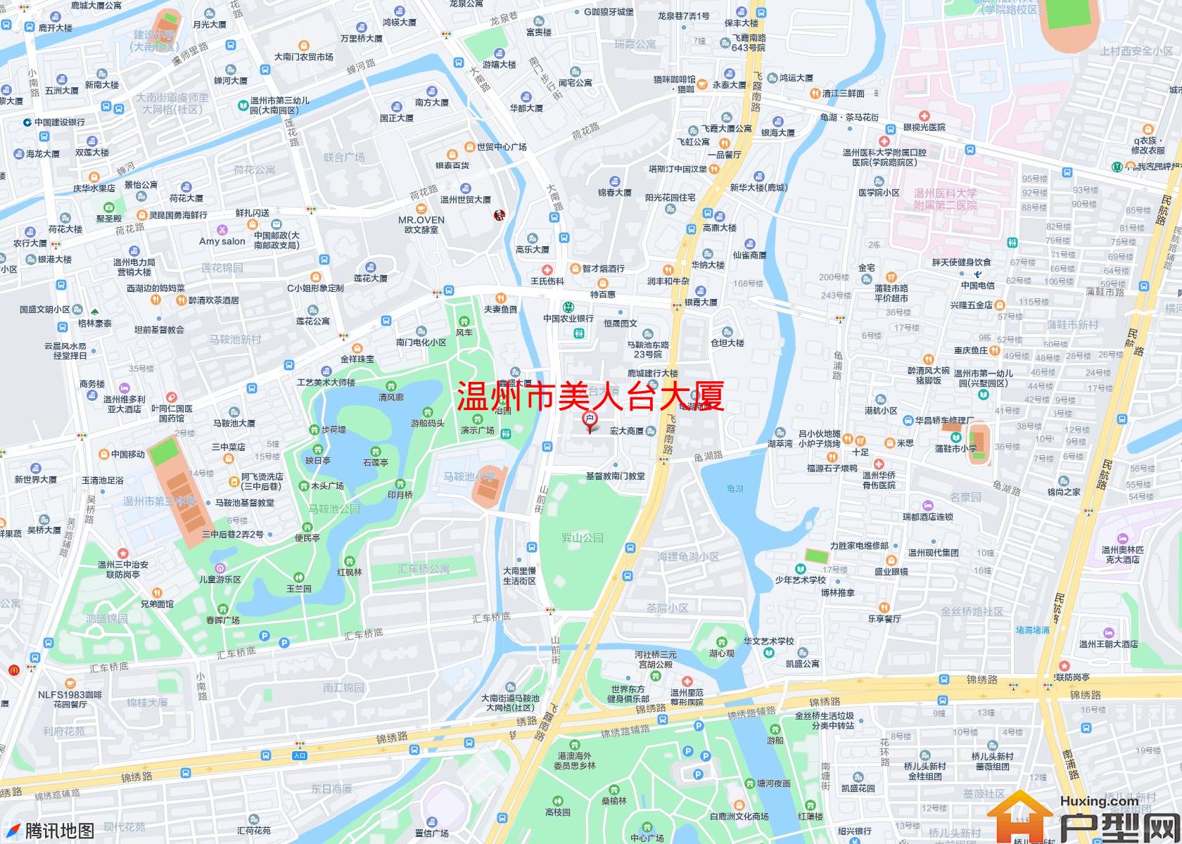 美人台大厦小区 - 户型网