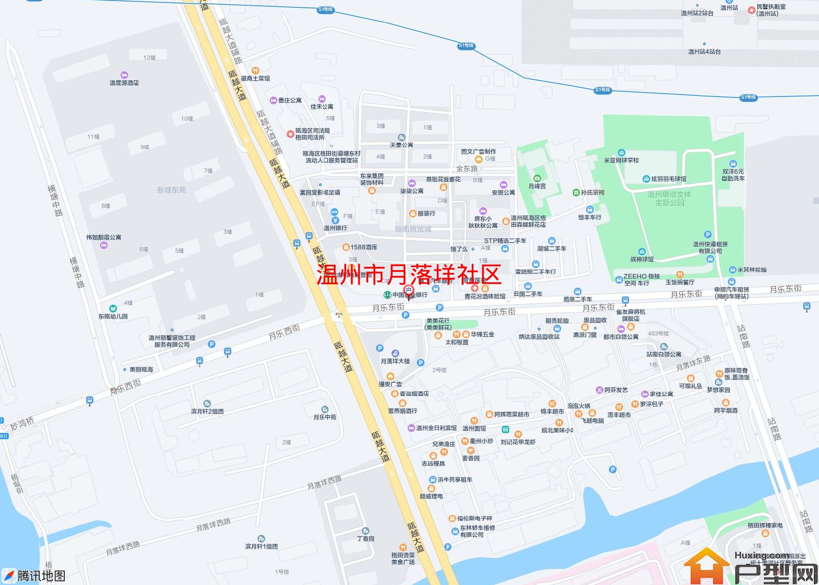 月落垟社区小区 - 户型网