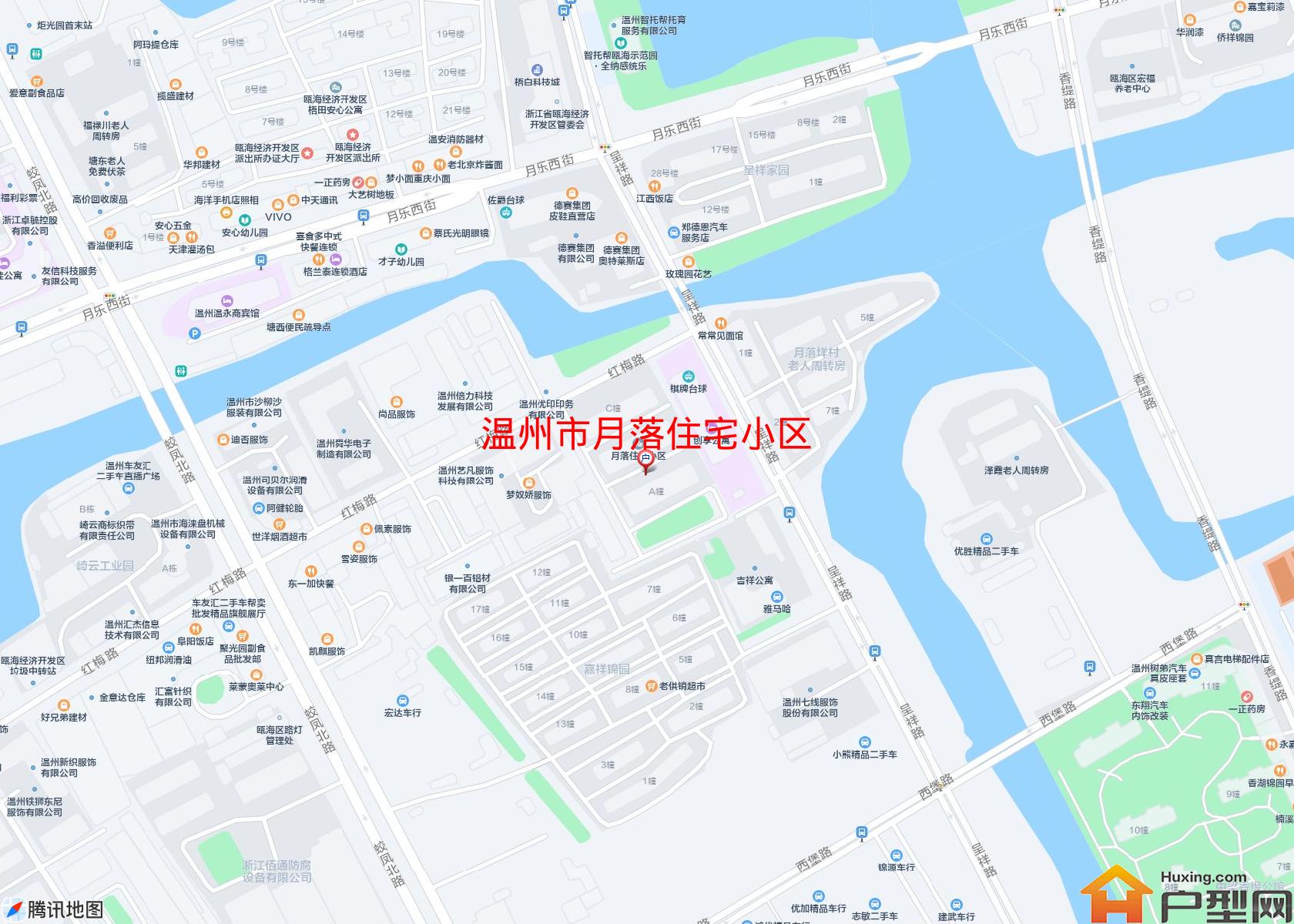 月落住宅小区小区 - 户型网