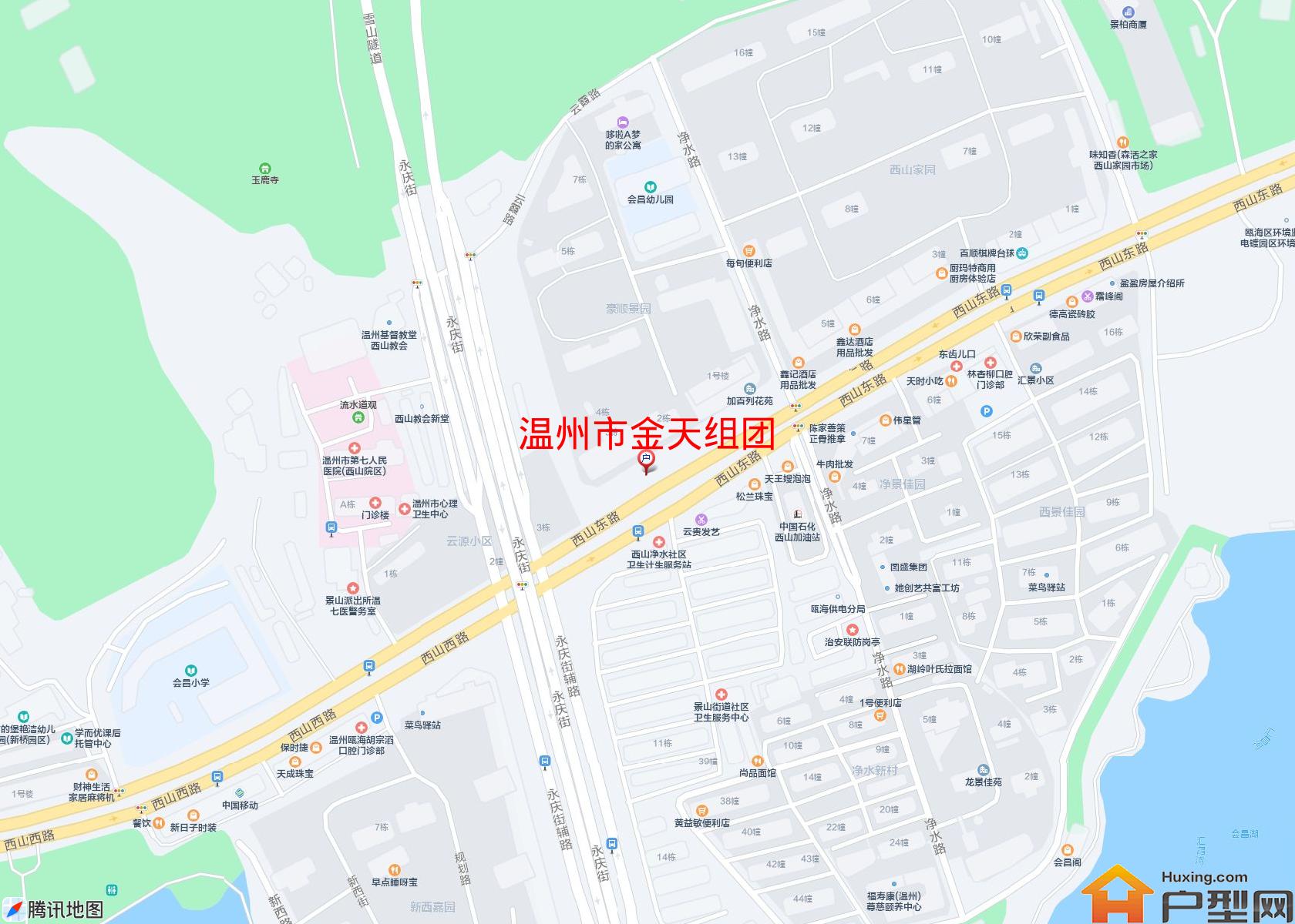 金天组团小区 - 户型网