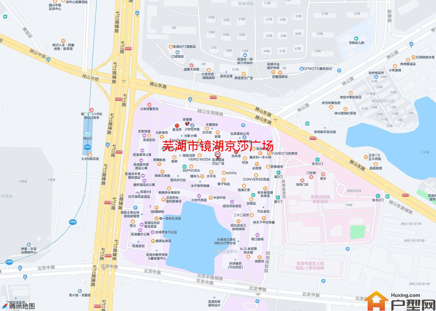 镜湖京莎广场小区 - 户型网