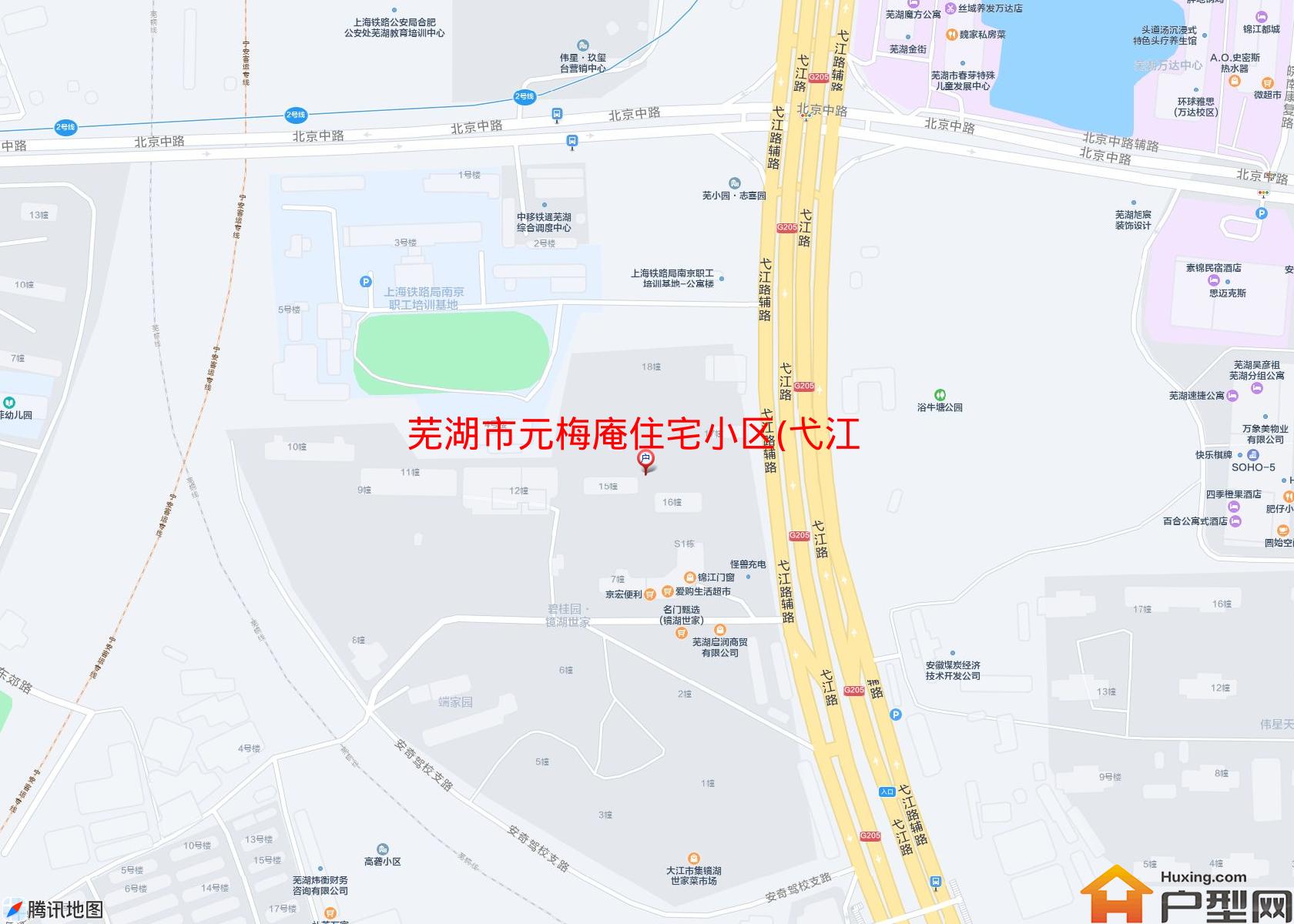元梅庵住宅小区(弋江南路)小区 - 户型网