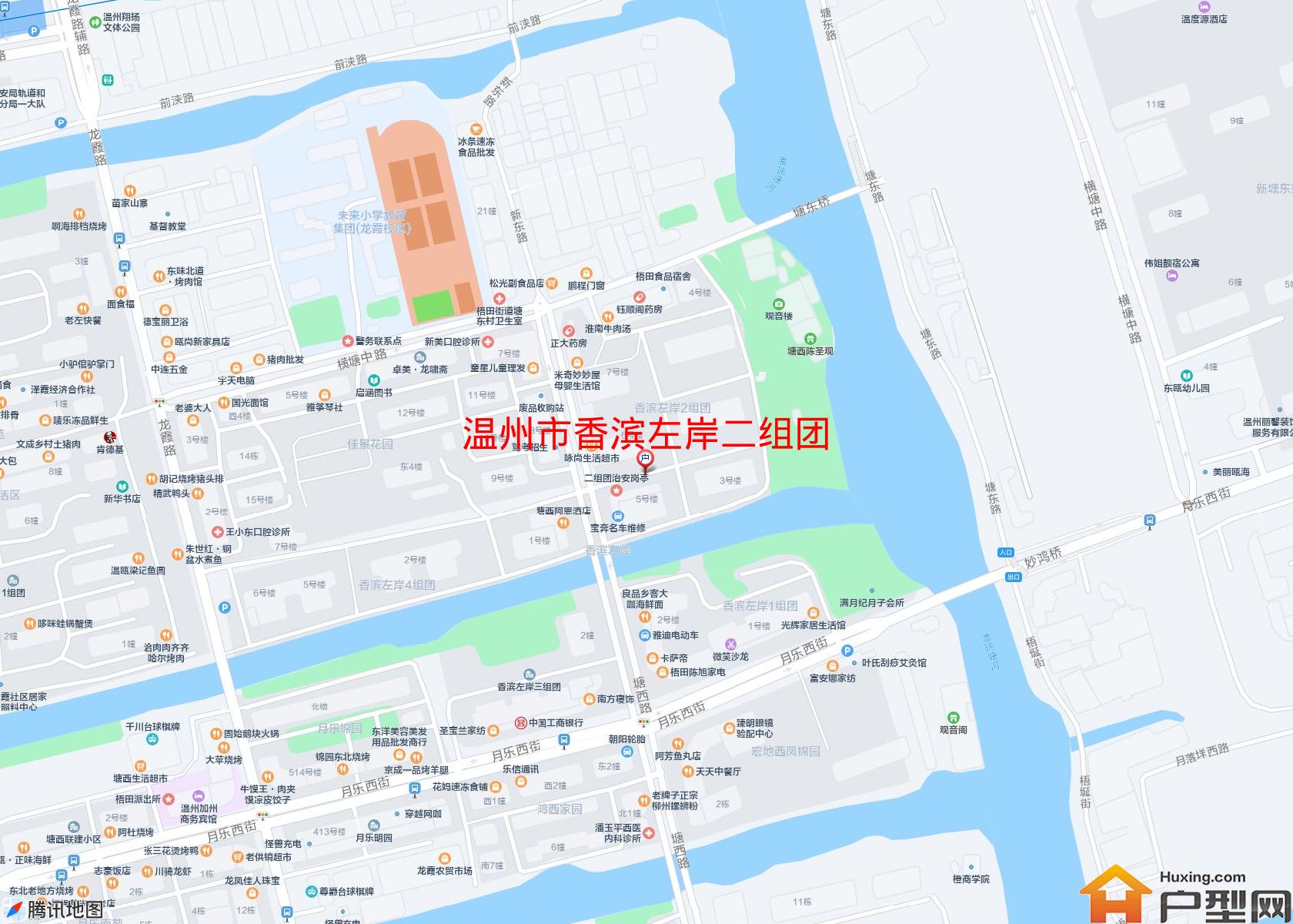 香滨左岸二组团小区 - 户型网