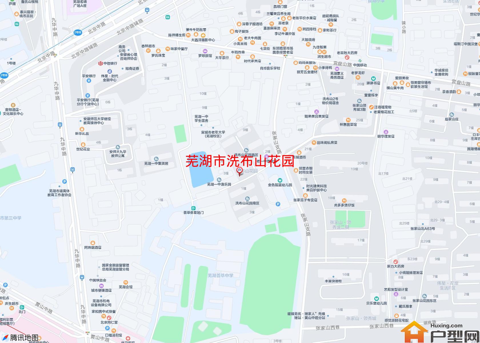 洗布山花园小区 - 户型网