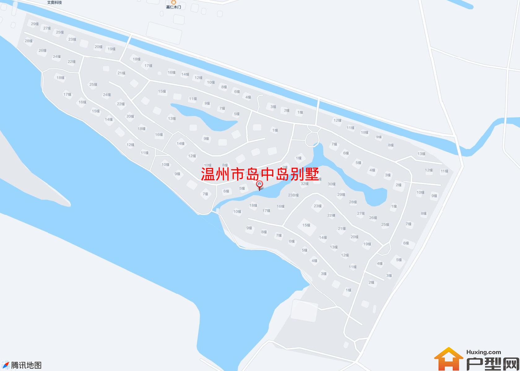 岛中岛别墅小区 - 户型网