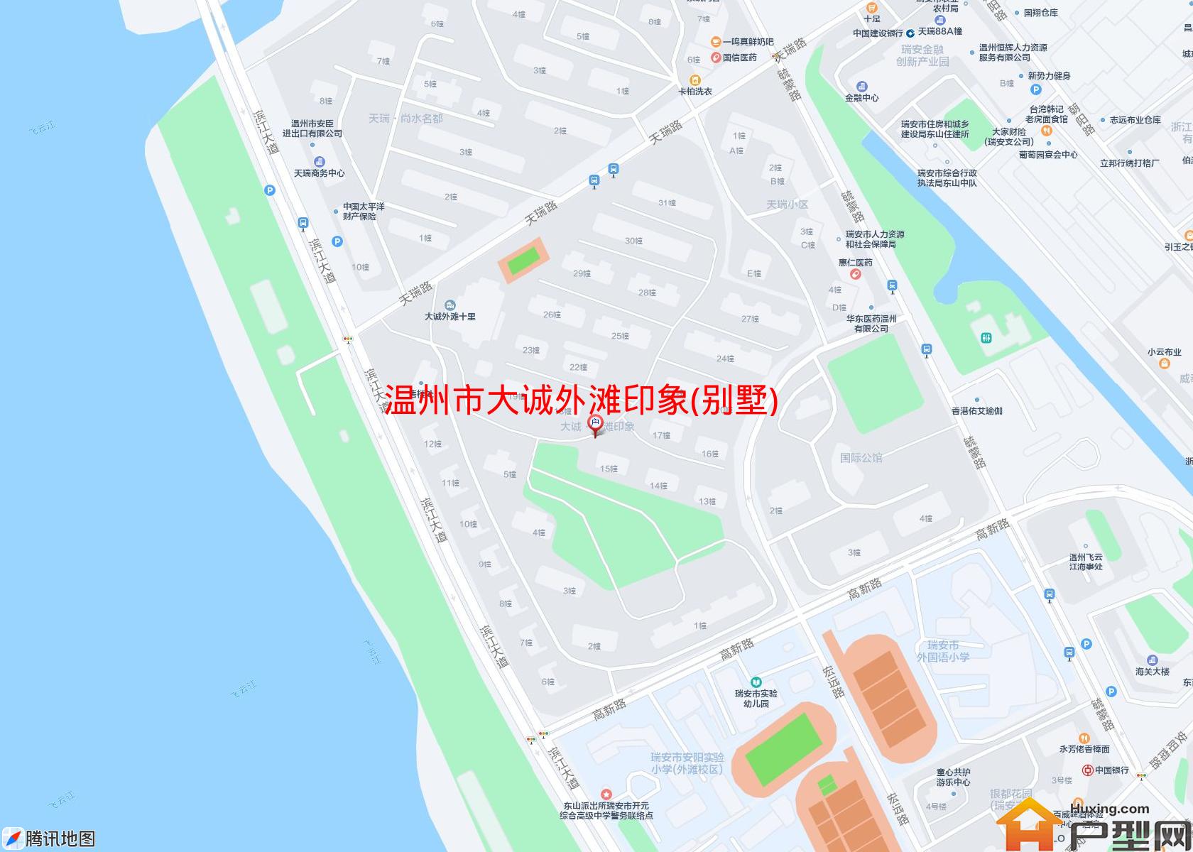 大诚外滩印象(别墅)小区 - 户型网