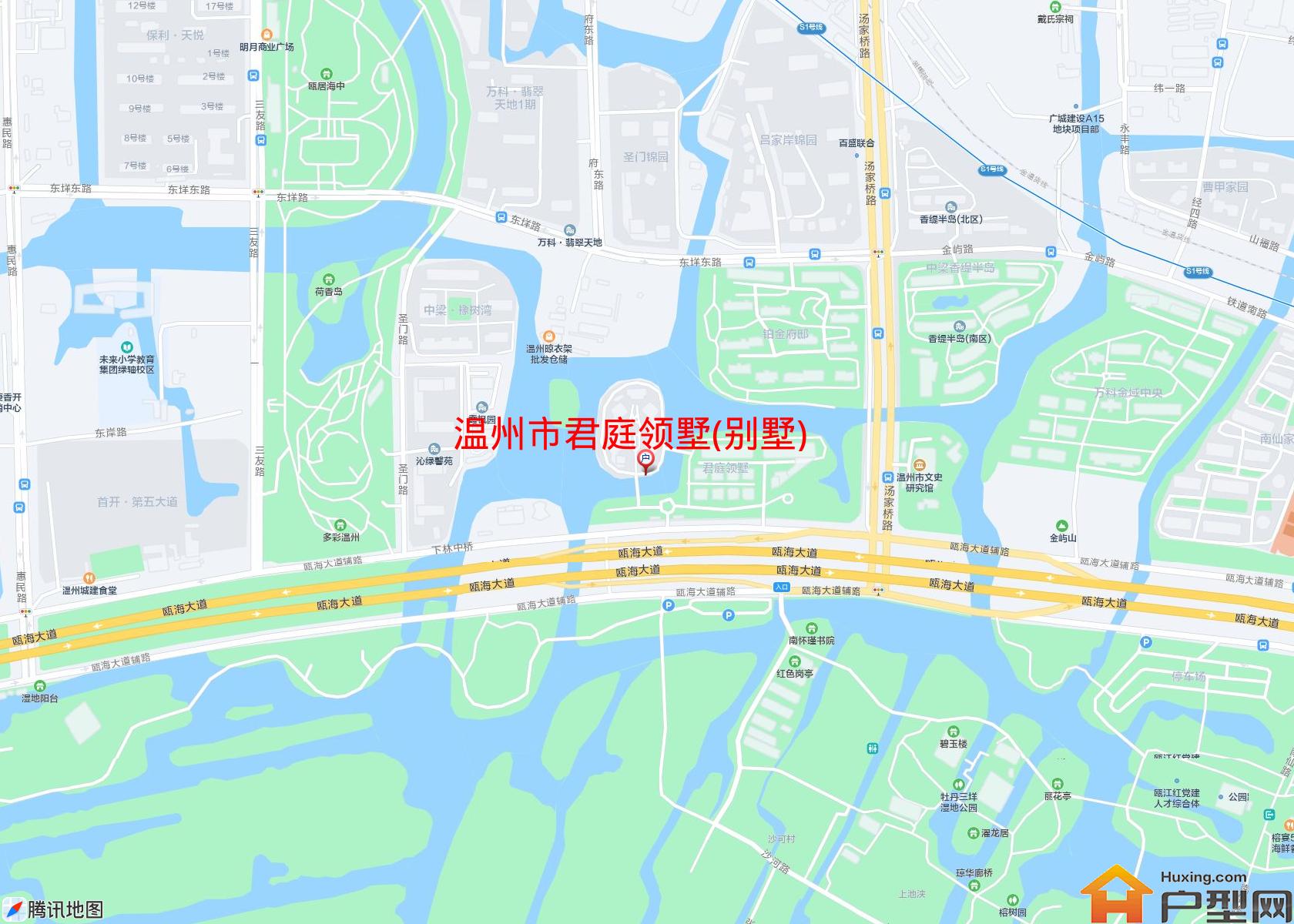 君庭领墅(别墅)小区 - 户型网