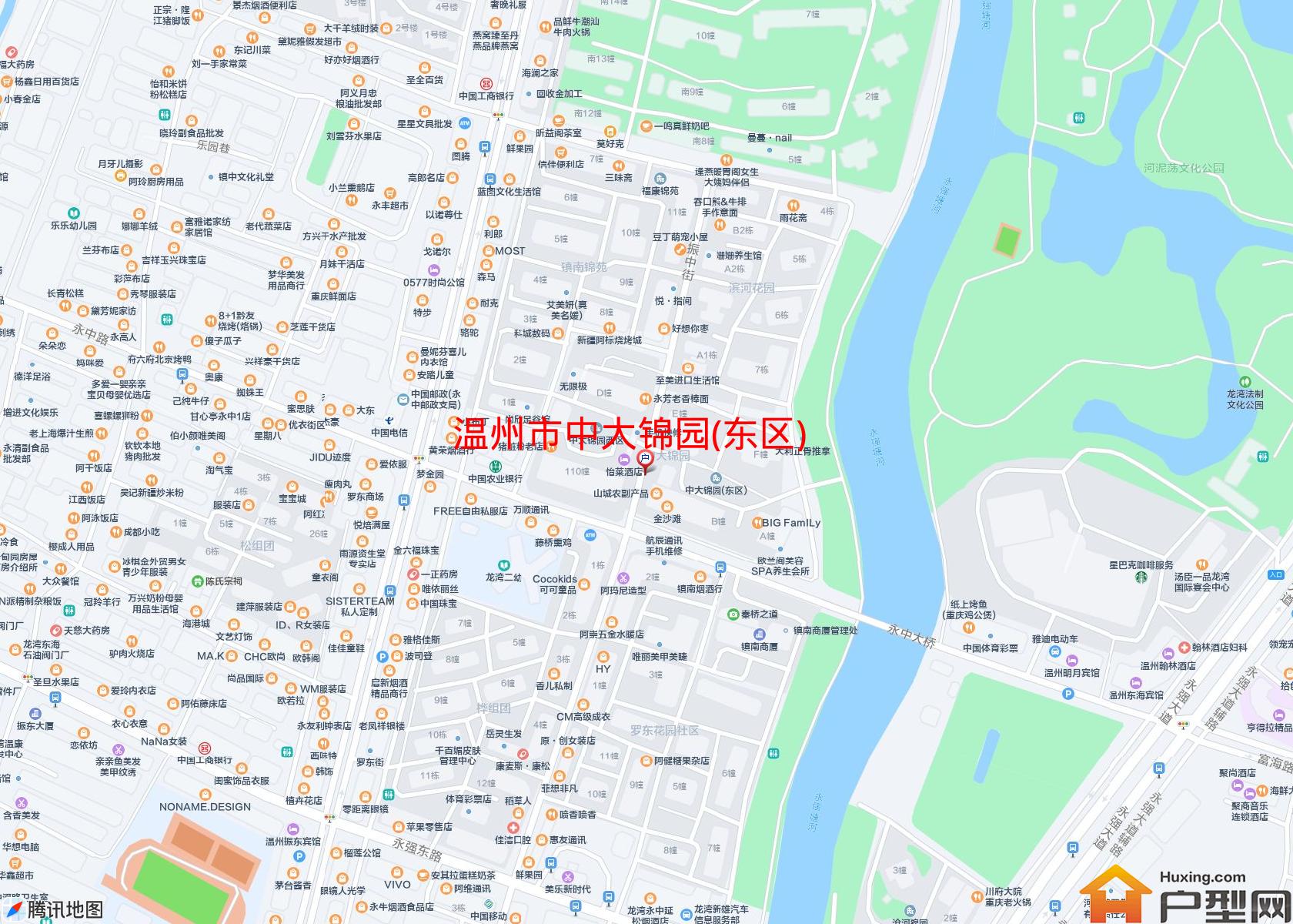 中大锦园(东区)小区 - 户型网