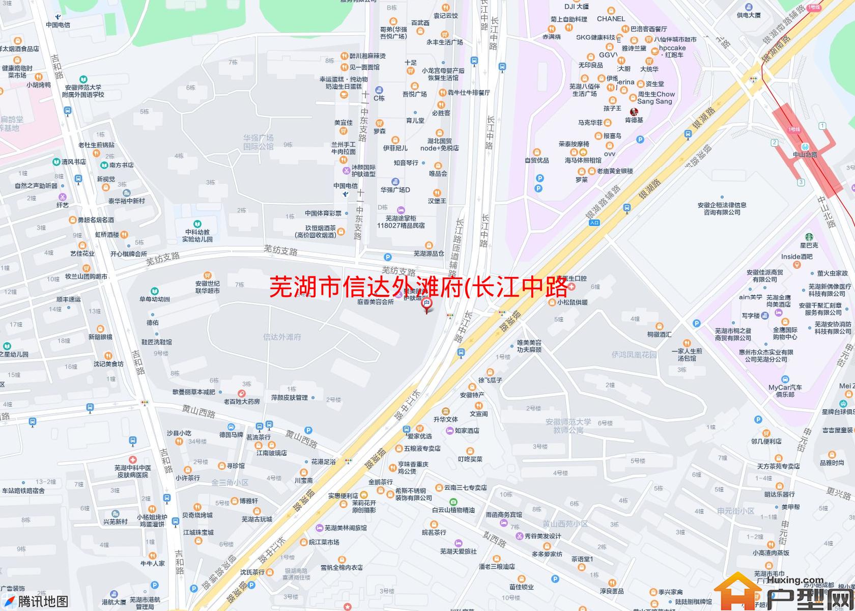 信达外滩府(长江中路)小区 - 户型网