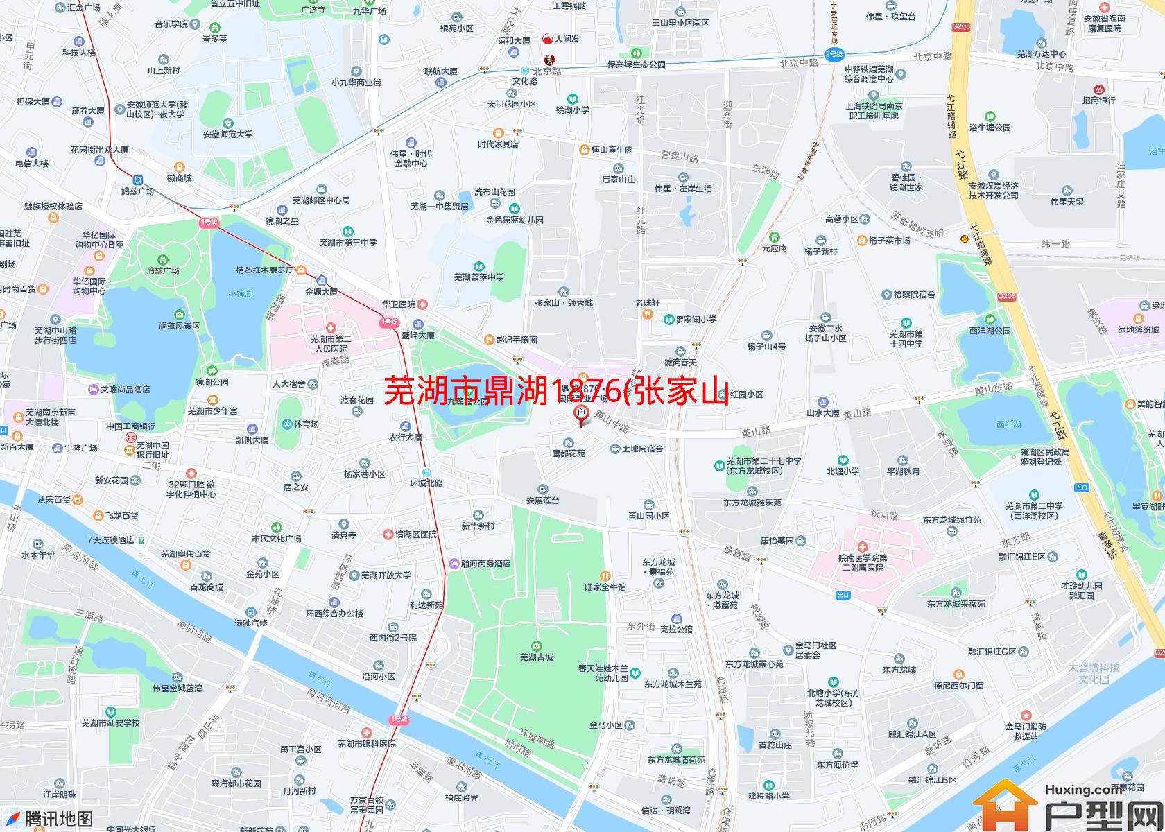 鼎湖1876(张家山西巷)小区 - 户型网