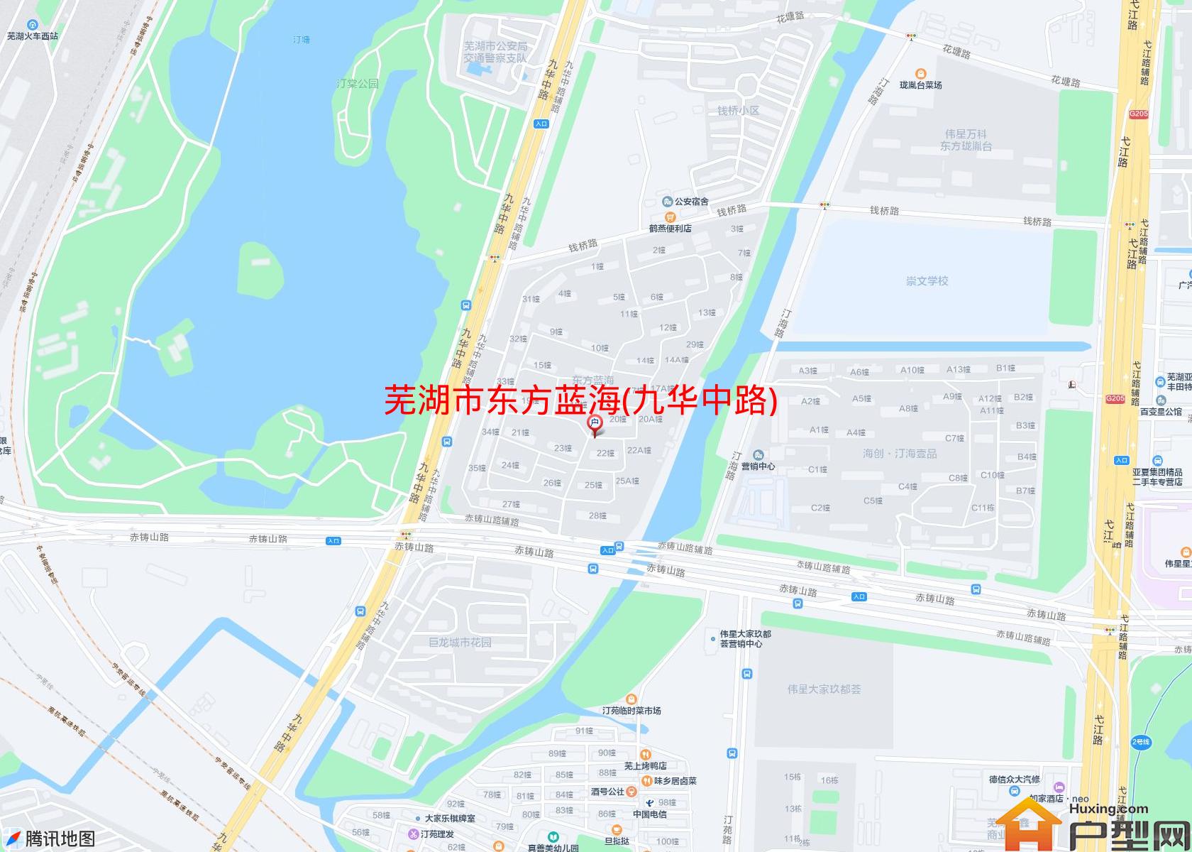 东方蓝海(九华中路)小区 - 户型网