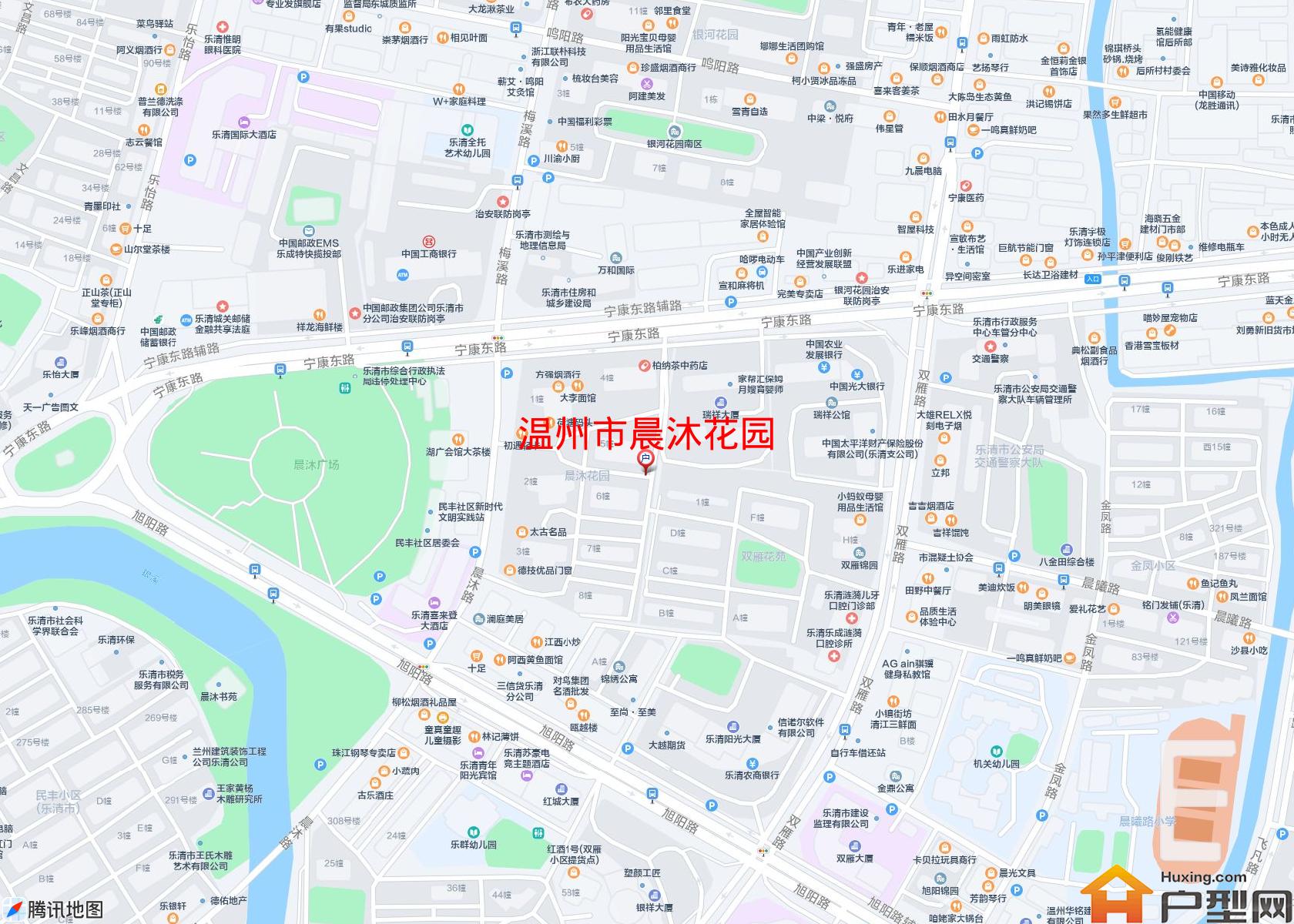 晨沐花园小区 - 户型网