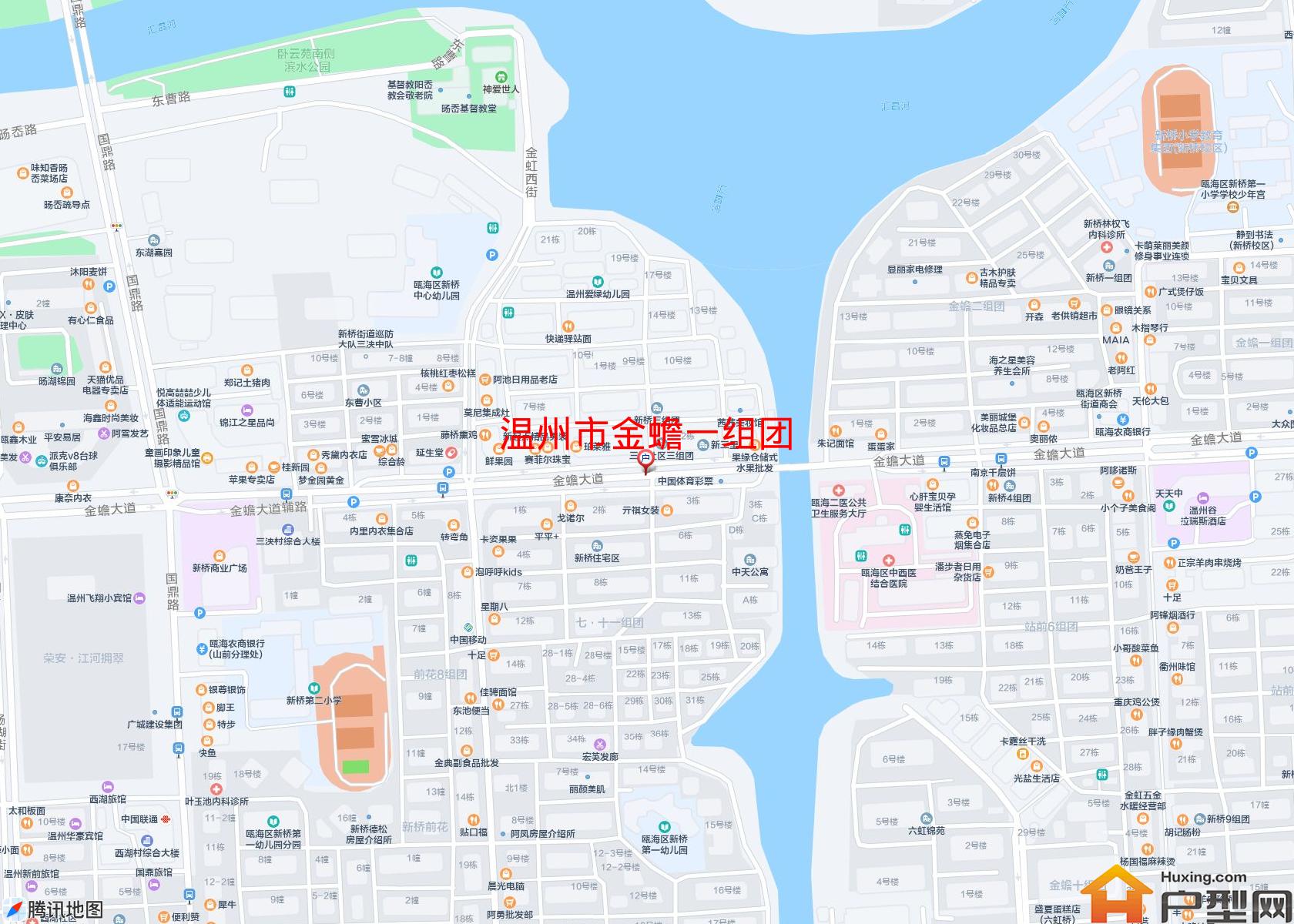 金蟾一组团小区 - 户型网