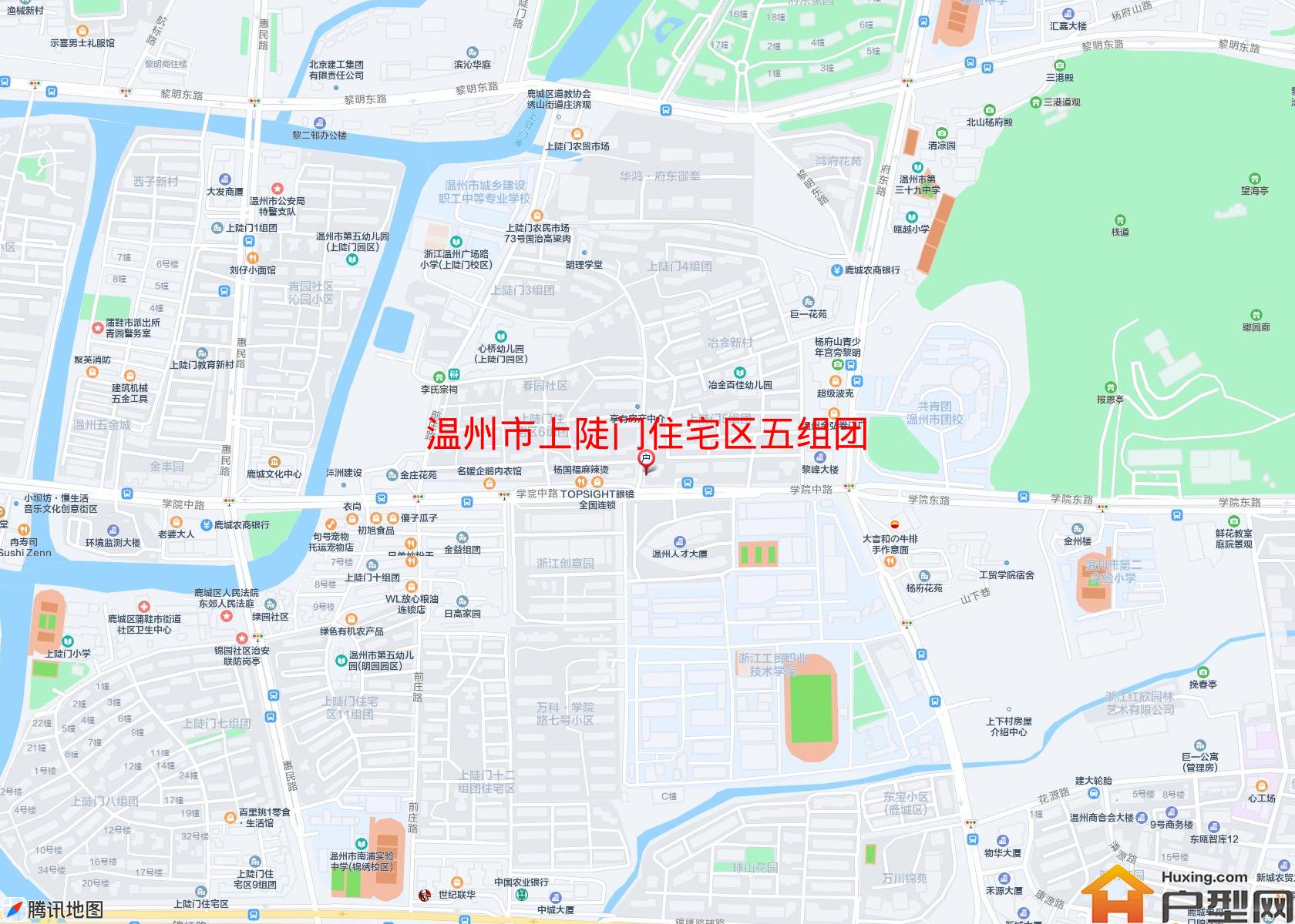 上陡门住宅区五组团小区 - 户型网