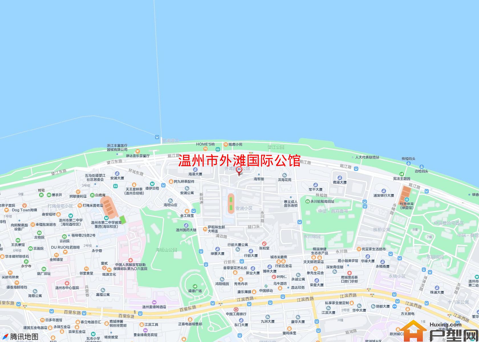 外滩国际公馆小区 - 户型网