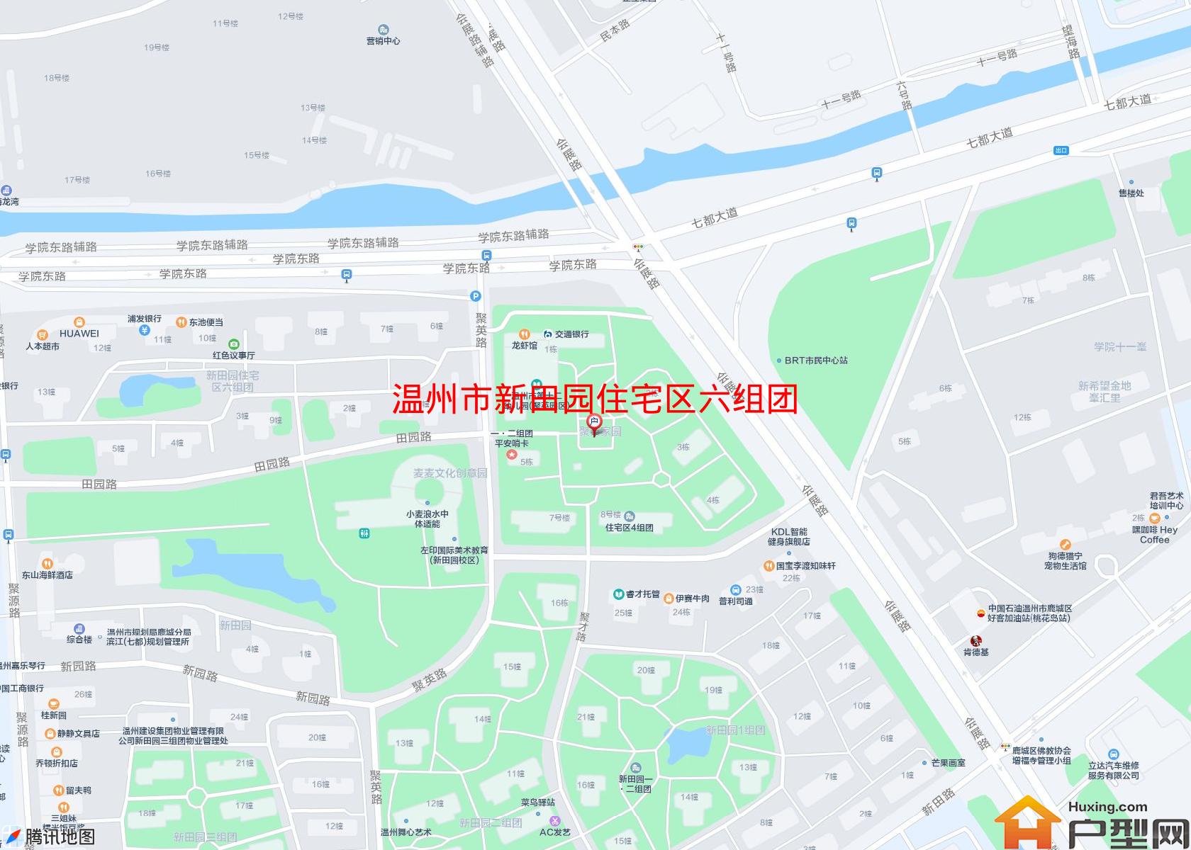 新田园住宅区六组团小区 - 户型网