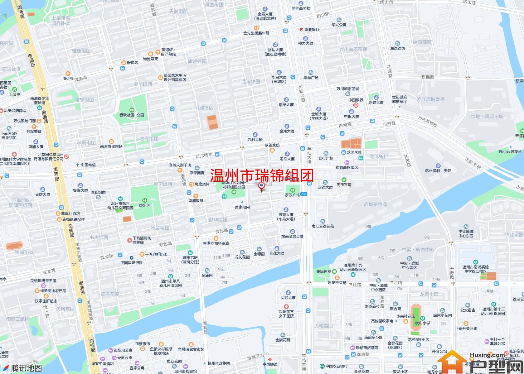 瑞锦组团小区 - 户型网