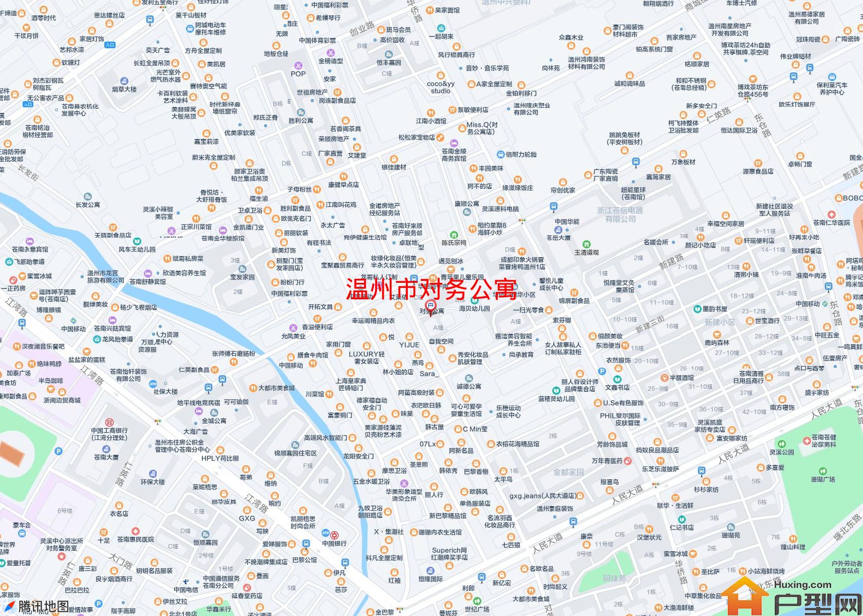 对务公寓小区 - 户型网