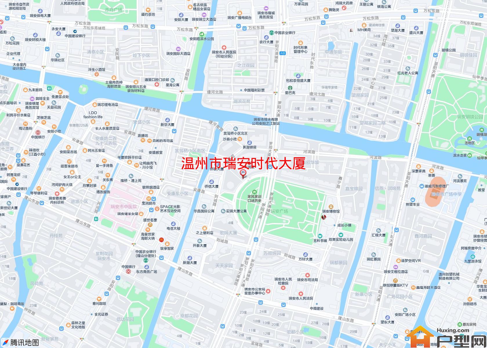 瑞安时代大厦小区 - 户型网