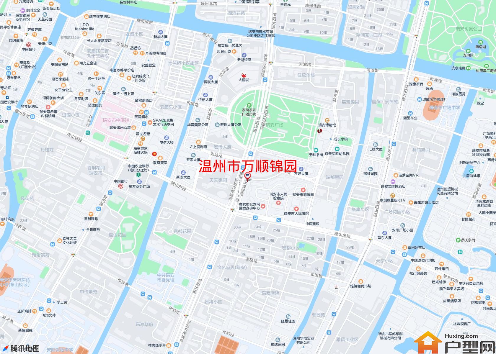 万顺锦园小区 - 户型网