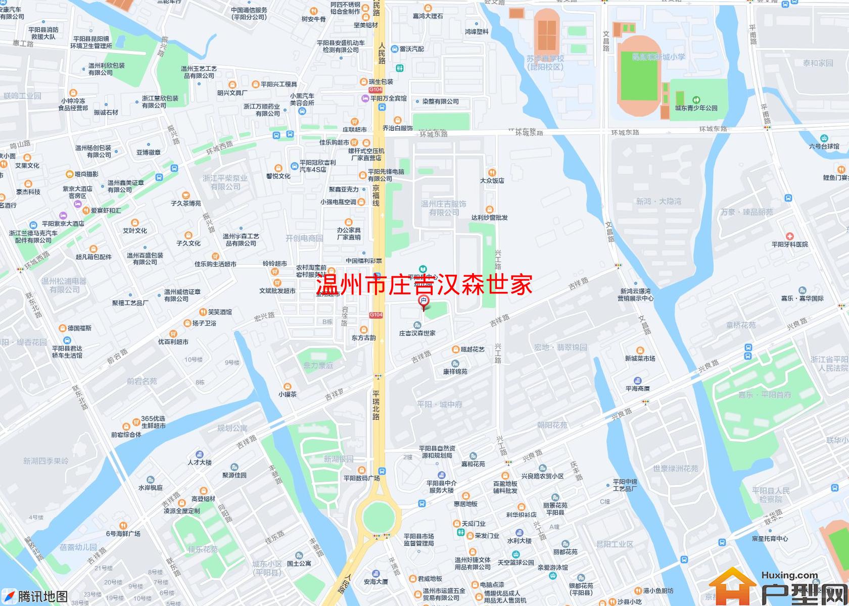 庄吉汉森世家小区 - 户型网
