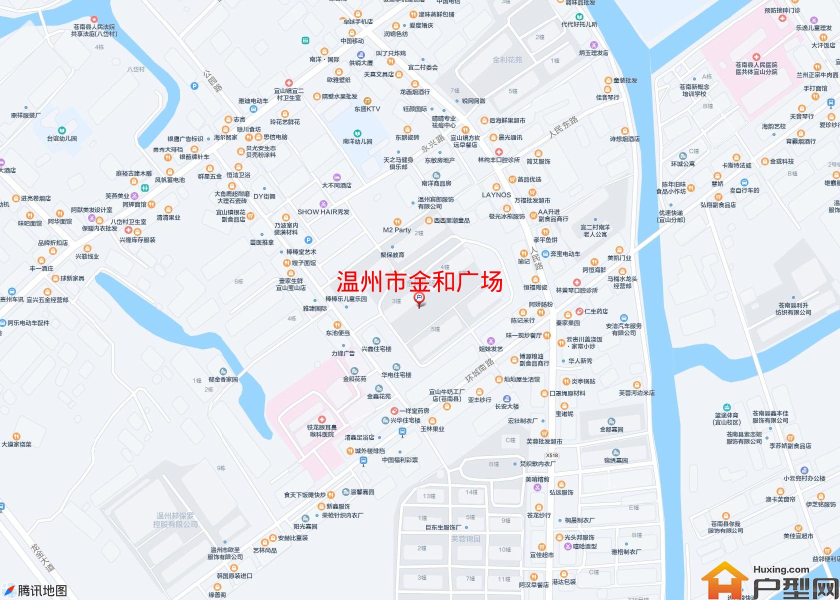 金和广场小区 - 户型网