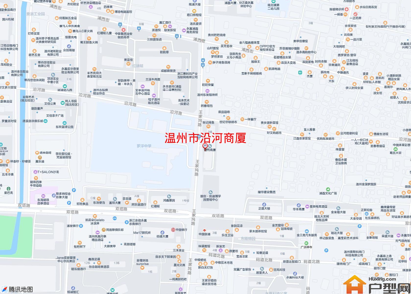 沿河商厦小区 - 户型网
