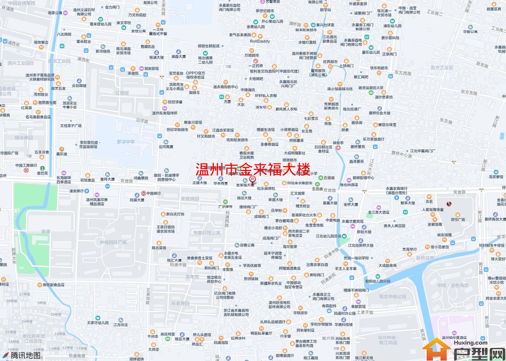 金来福大楼小区 - 户型网