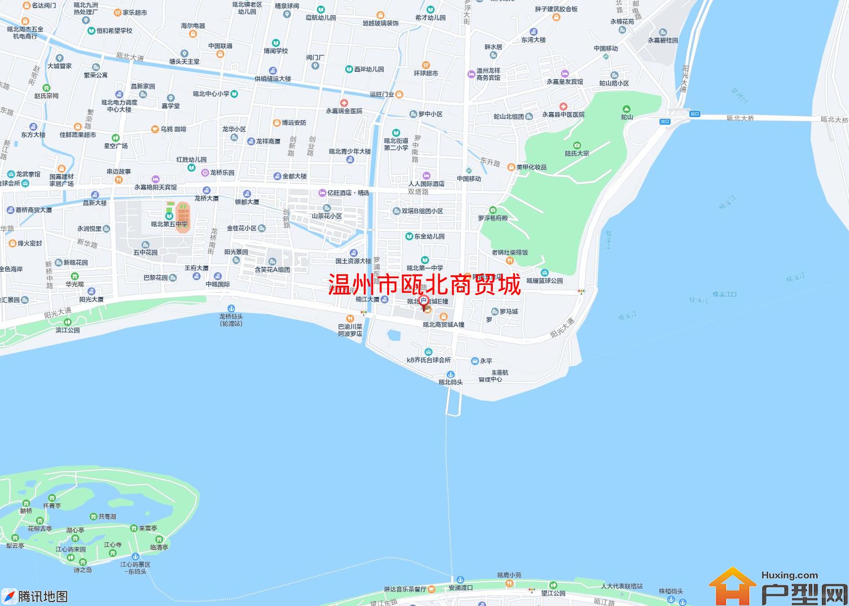 瓯北商贸城小区 - 户型网