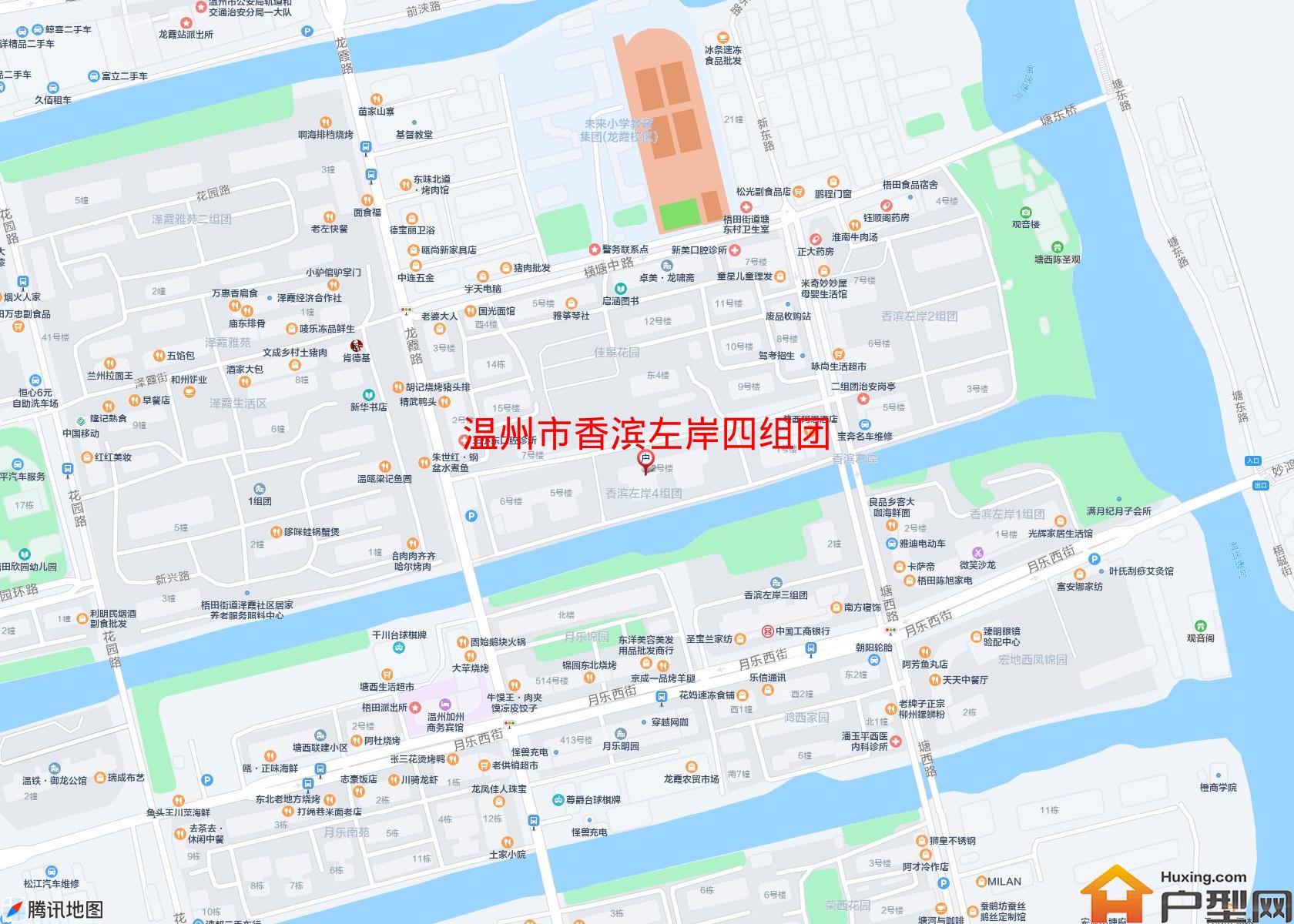 香滨左岸四组团小区 - 户型网