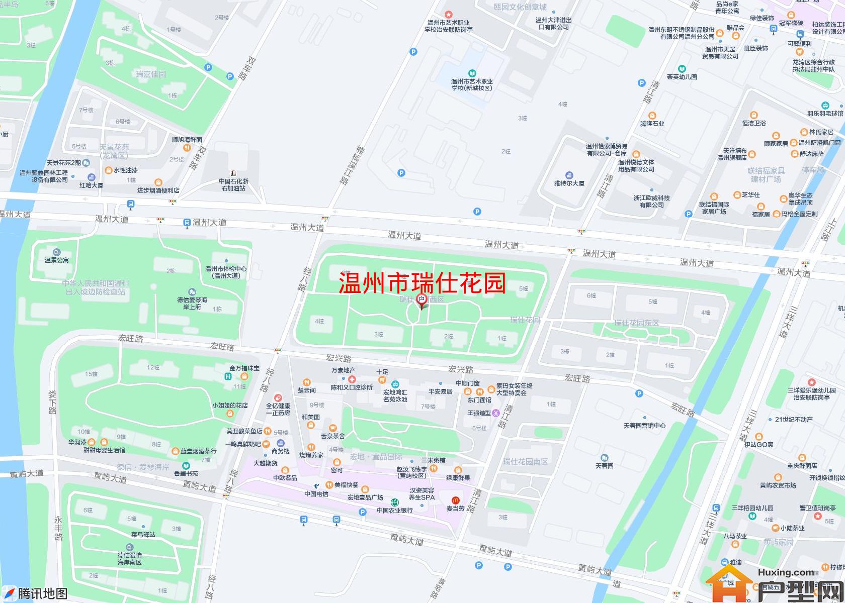 瑞仕花园小区 - 户型网