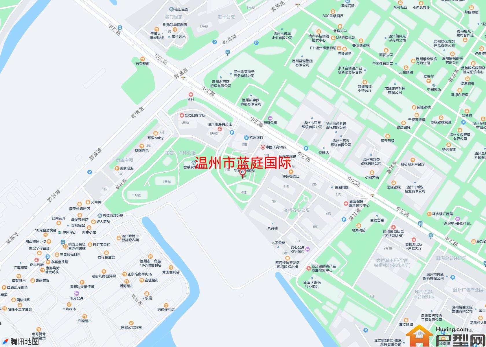蓝庭国际小区 - 户型网