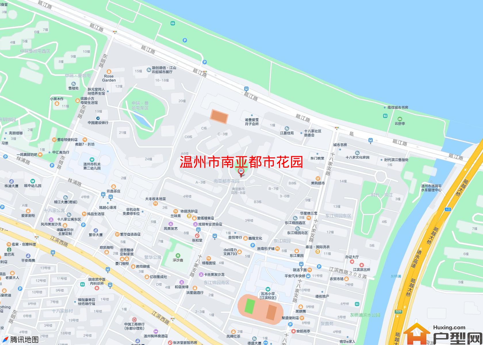 南亚都市花园小区 - 户型网