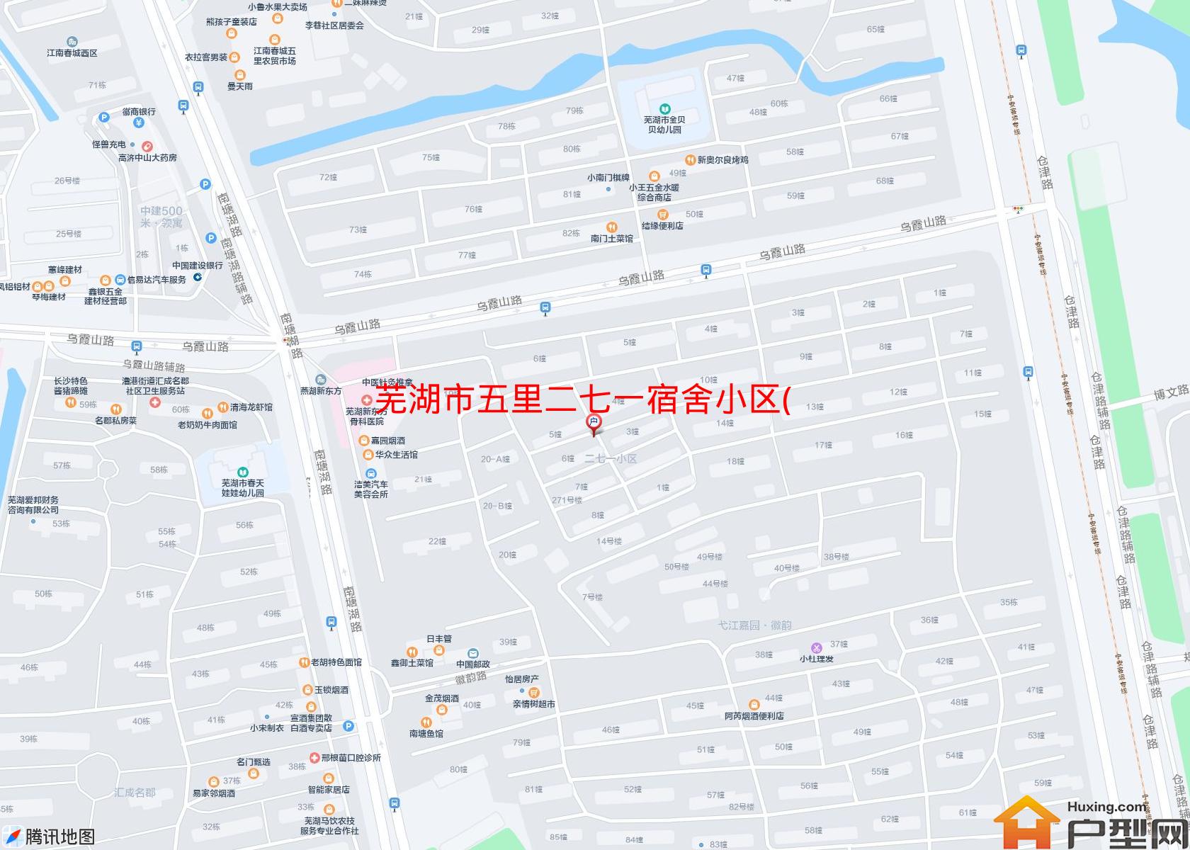 五里二七一宿舍小区(九华南路)小区 - 户型网