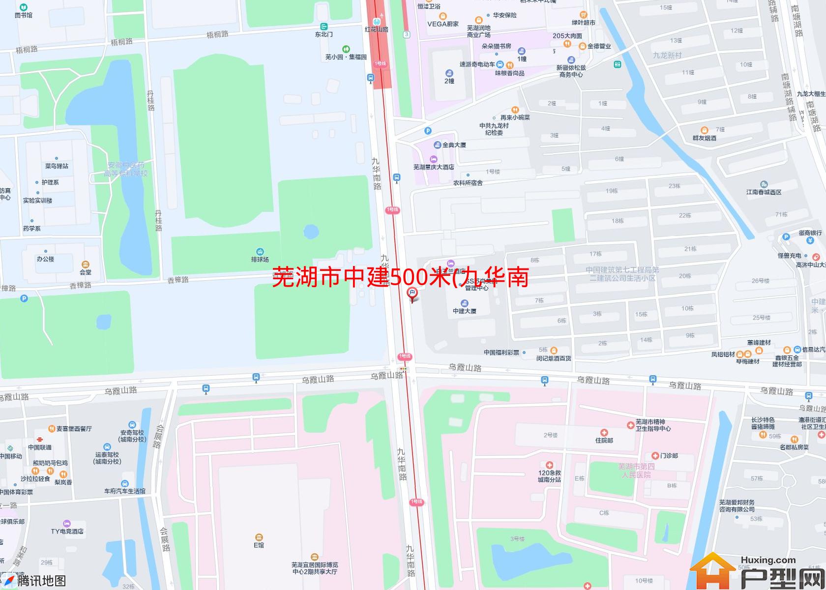 中建500米(九华南路)小区 - 户型网