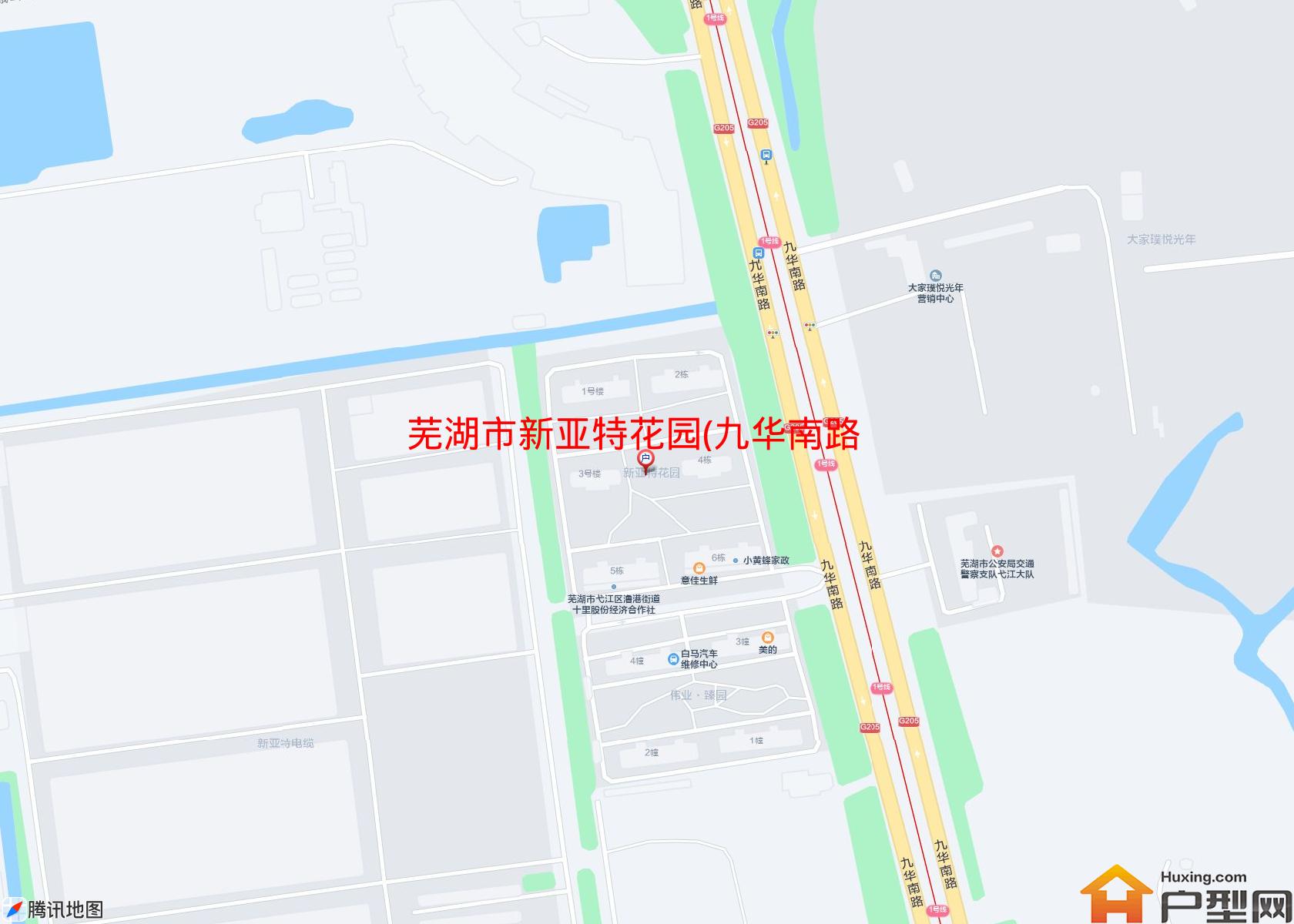 新亚特花园(九华南路)小区 - 户型网