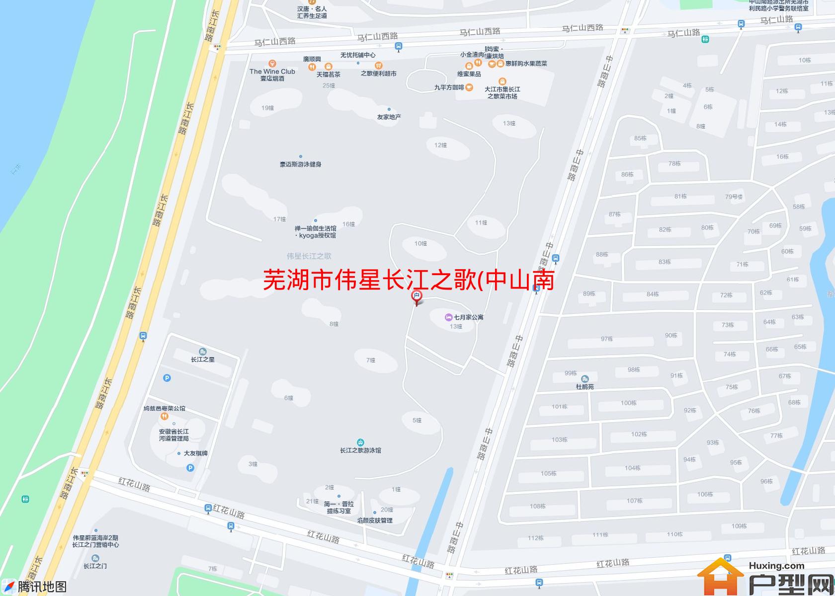 伟星长江之歌(中山南路)小区 - 户型网