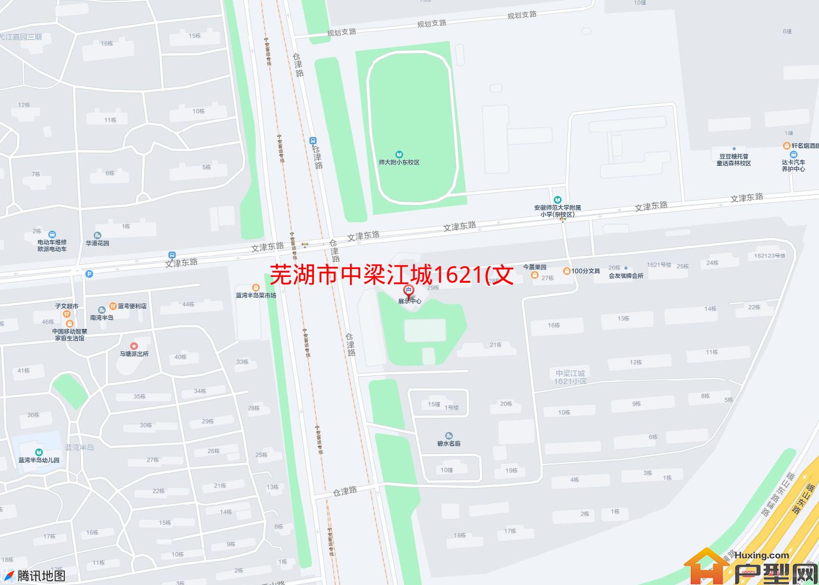 中梁江城1621(文津东路)小区 - 户型网