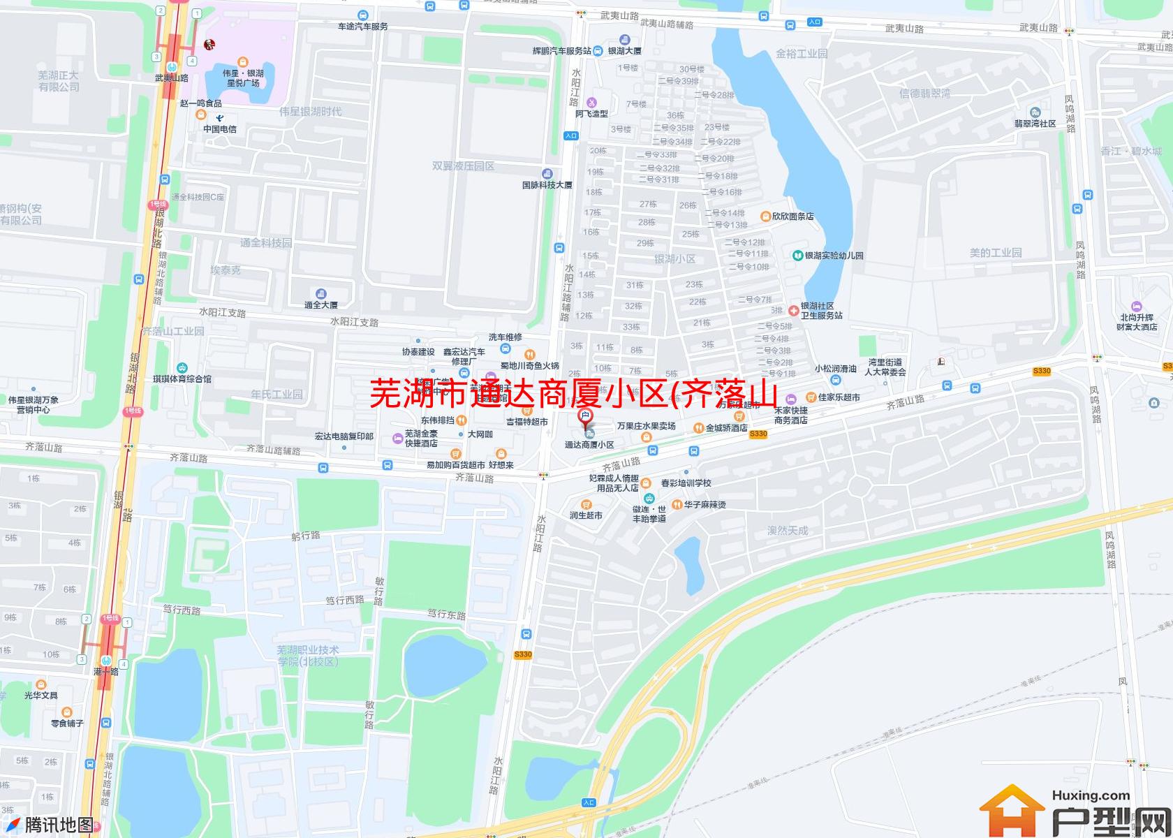 通达商厦小区(齐落山路)小区 - 户型网