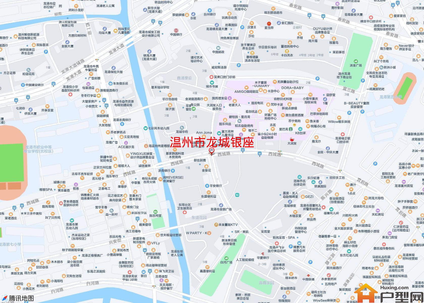 龙城银座小区 - 户型网