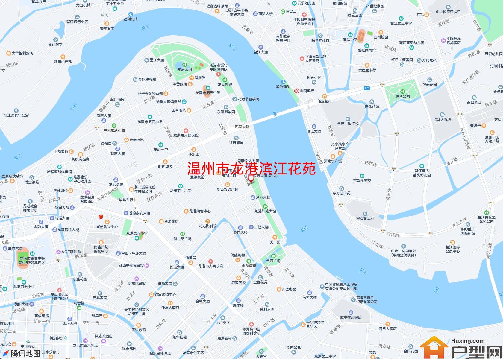 龙港滨江花苑小区 - 户型网
