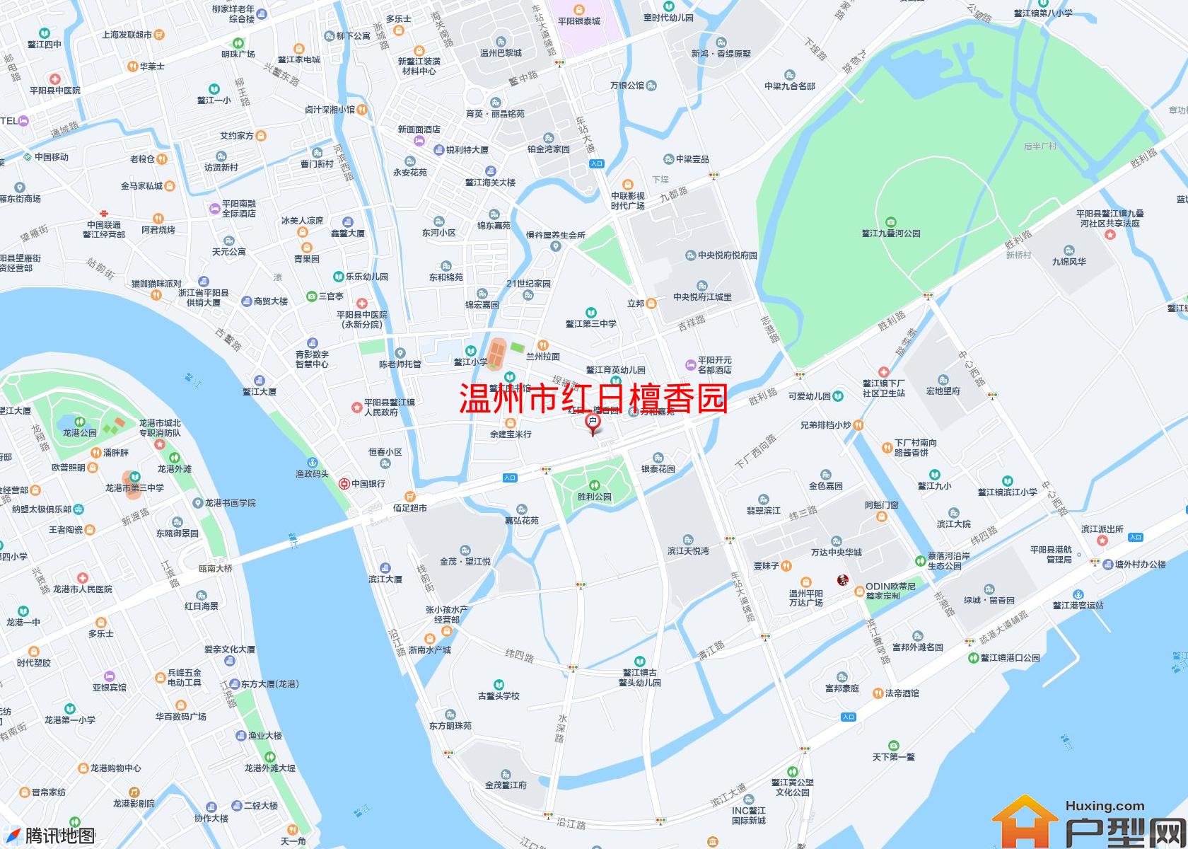 红日檀香园小区 - 户型网