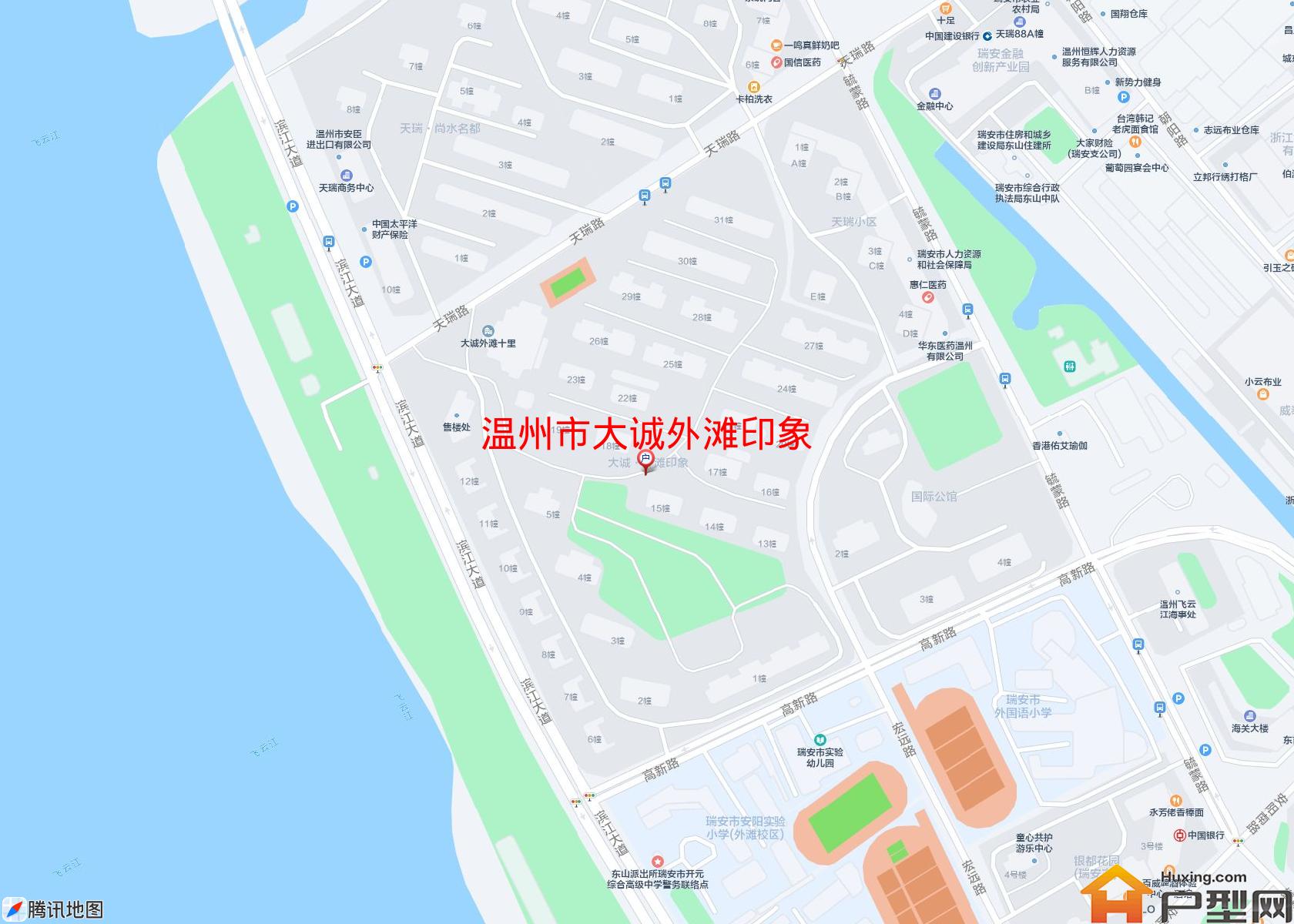 大诚外滩印象小区 - 户型网