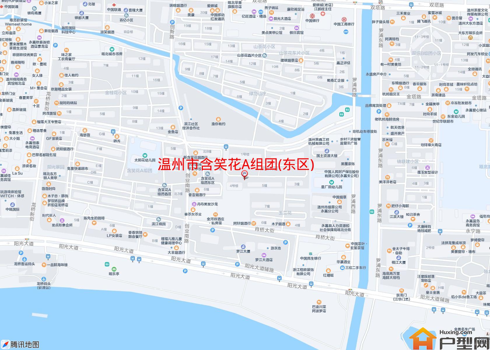 含笑花A组团(东区)小区 - 户型网