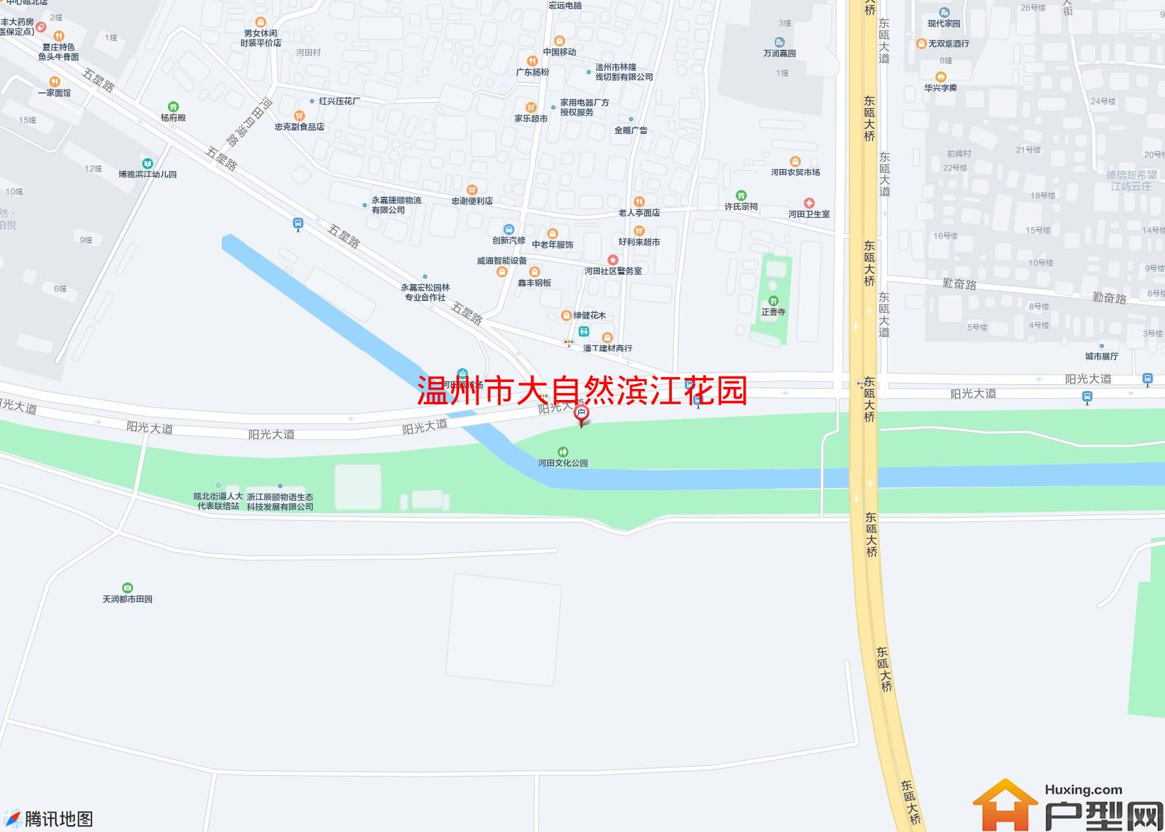 大自然滨江花园小区 - 户型网